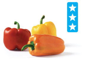 Bell Peppers = 3 Guiding Stars