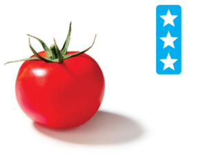 Tomato = 3 Guiding Stars